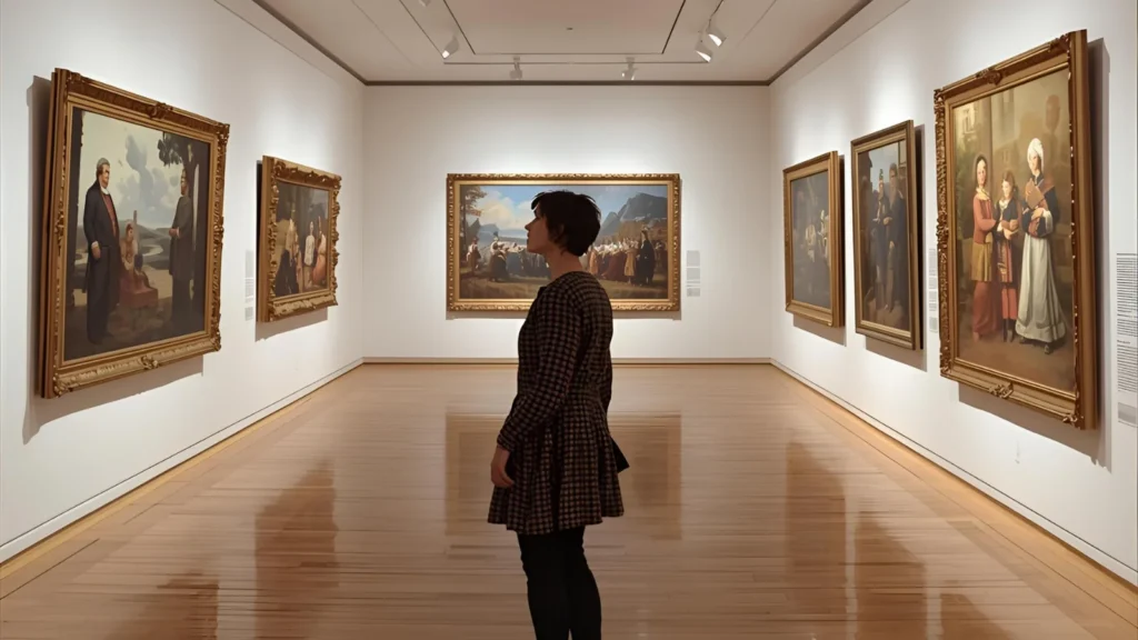 Captions for Art Gallery